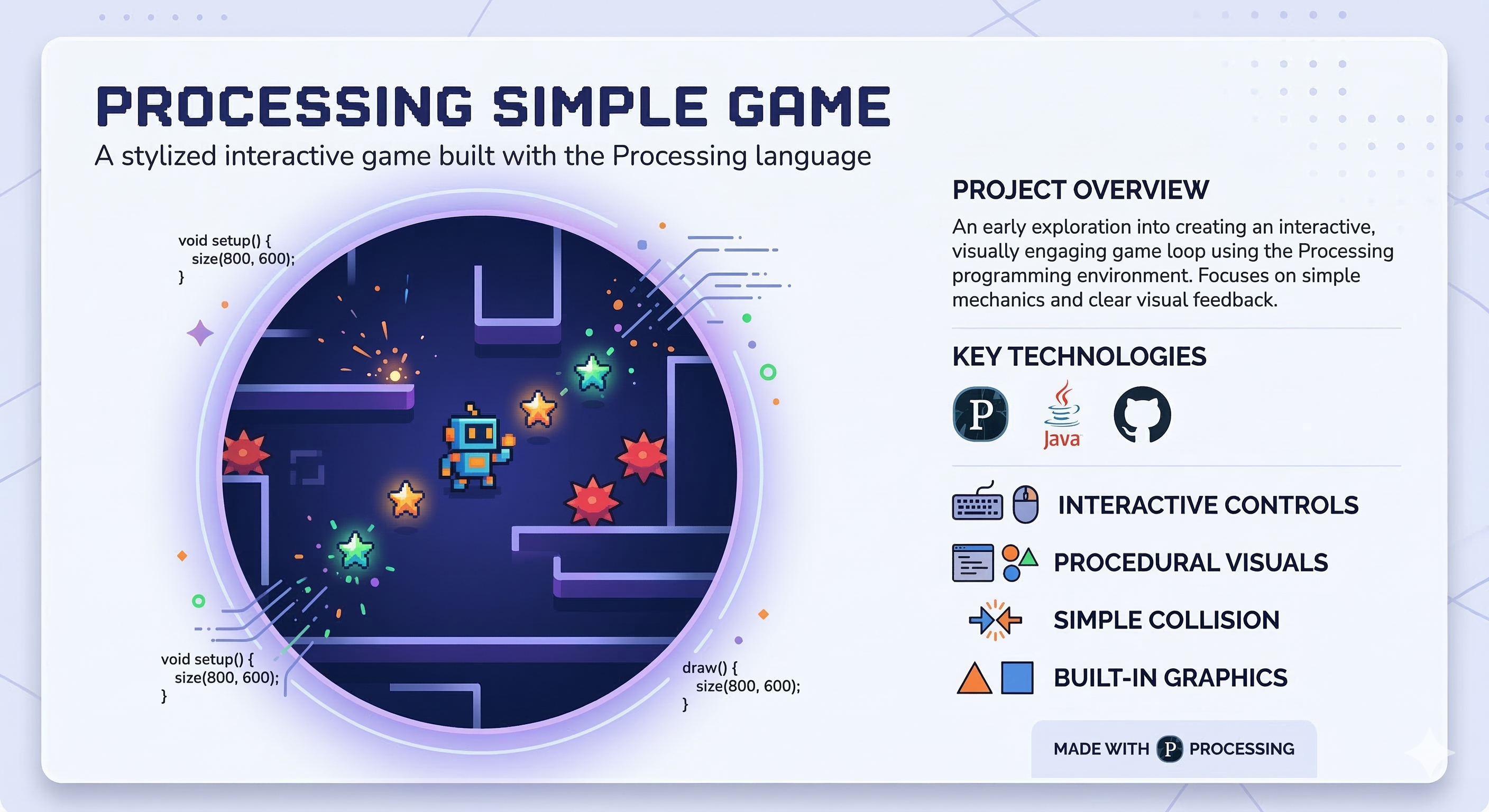 Target Shooting Game in Processing